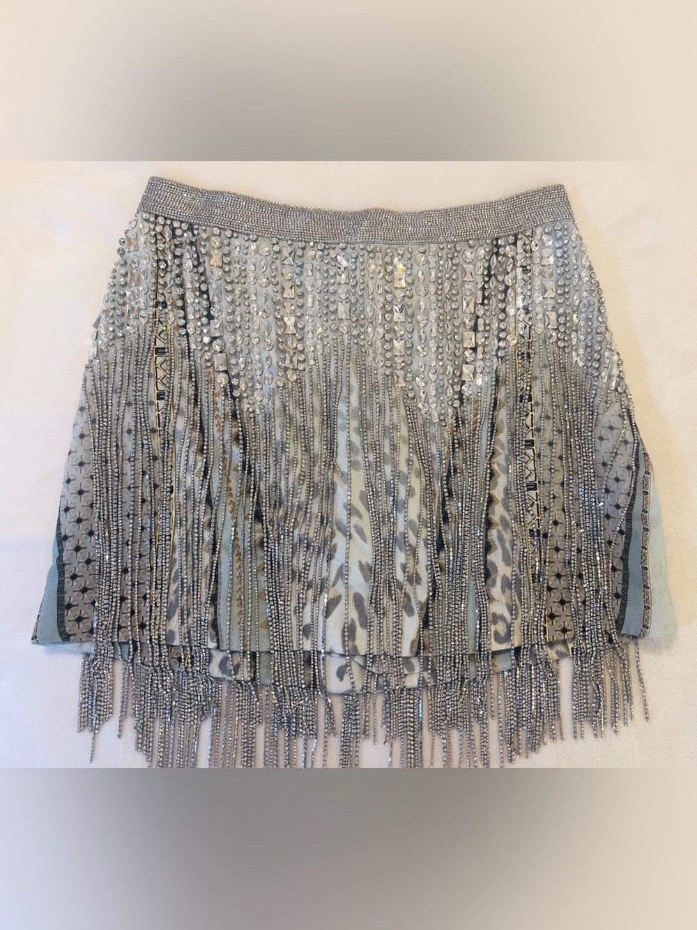 🩷 Camilla Beaded Fringed
Mini Skirt | Blue Mini Skirt
Sahara Starlet🩷 - Picture 10 of 15